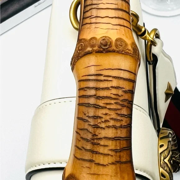 Gucci Dionysus Bamboo Top Handle with Crossbody includes COA - Picture 6 of 16